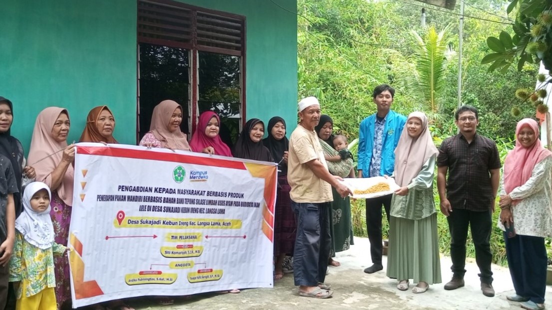 Dosen Pertanian Unsam, Manfaatkan Usus Ayam Jadi Pakan Lele