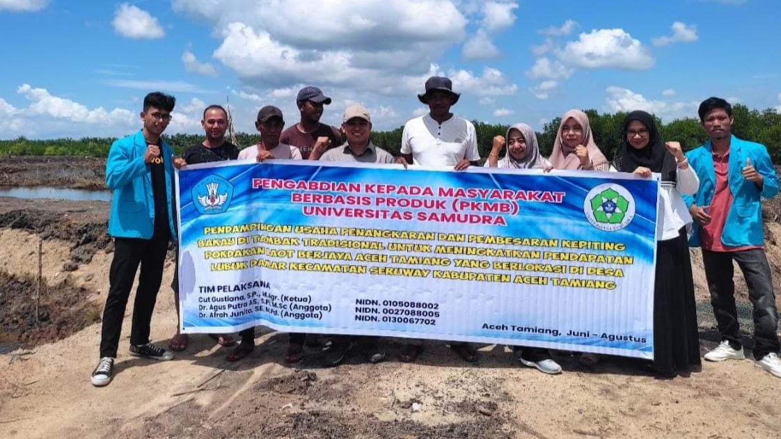 Universitas Samudra Berikan Pendampingan Pokdatan Laot Berjaya Aceh Tamiang
