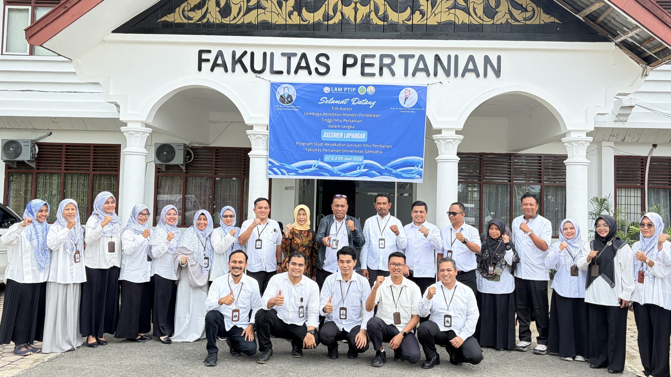 Asesmen Lapangan Prodi Akuakultur Unsam oleh LAMPTIP