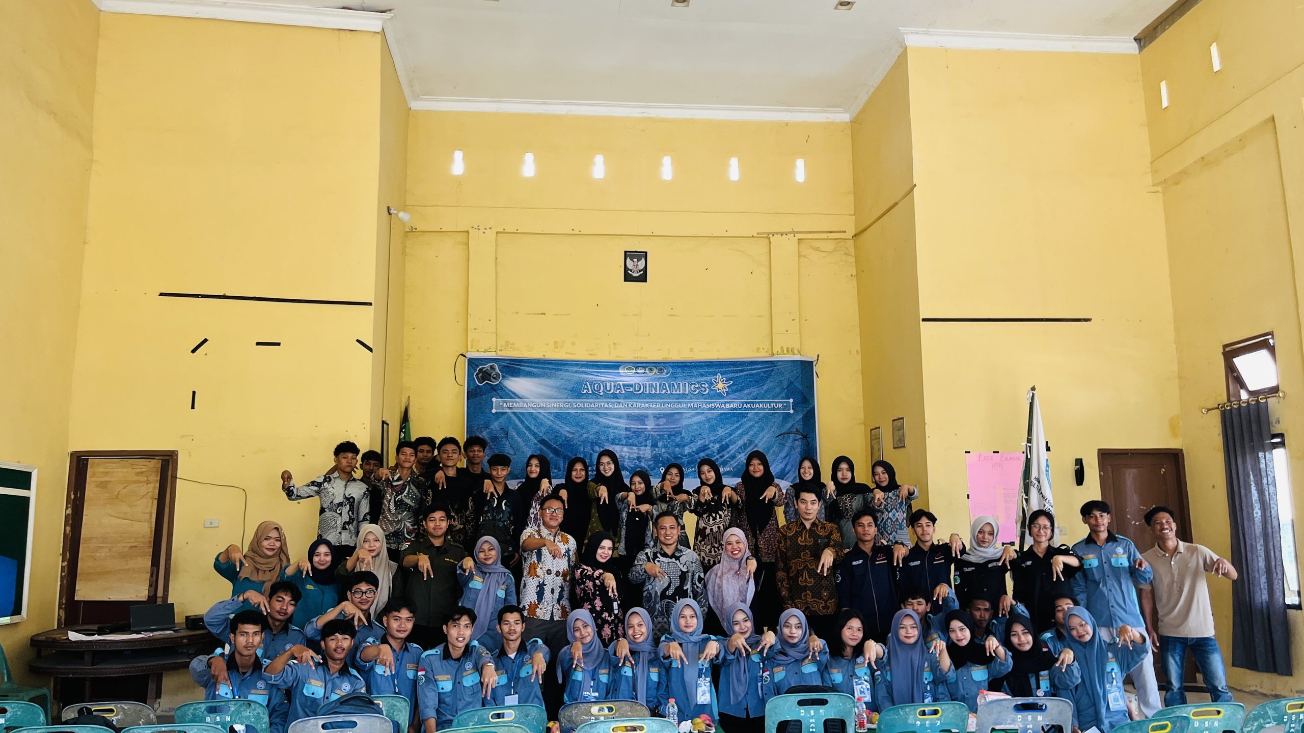 Ketua Jurusan Ilmu Perikanan Universitas Samudra Buka Secara Resmi Kegiatan Aqua-Dinamics Himpunan Mahasiswa Akuakultur